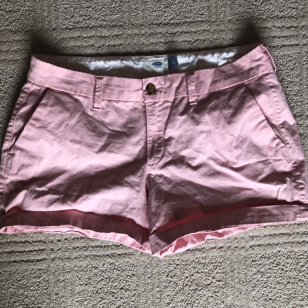 Old Navy Light Pink Cotton Shorts 💝